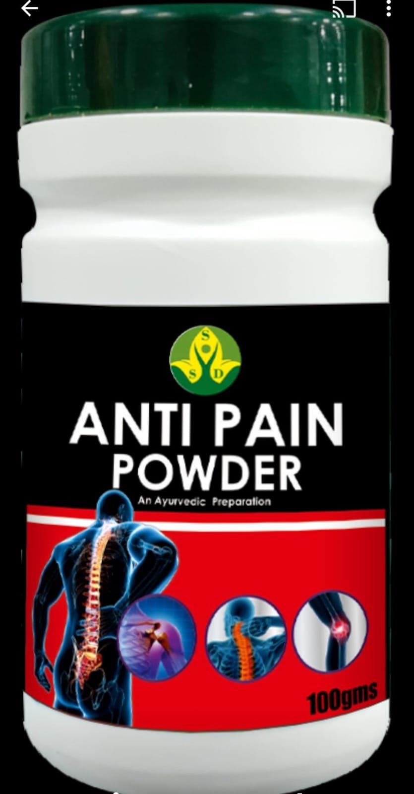 Pain powder